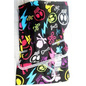 NWT NoBo No Boundaries Black Ankle Leggings Multicolor Skull Bones Jrs XXL (19)